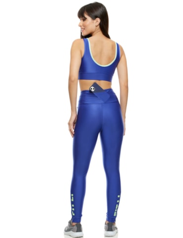 CALÇA LEGGING 7/8 SAMPA AZUL ÍNDIGO CALÇA LEGGING 7/8 SAMPA AZUL ÍNDIGO
