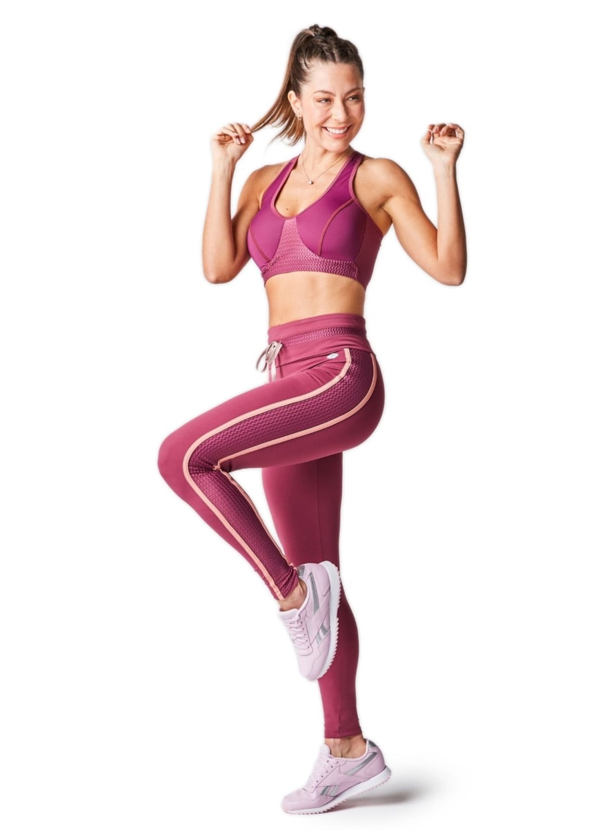 CALÇA LEGGING 7/8 SERENA ROSA VIOLETA CALÇA LEGGING 7/8 SERENA ROSA VIOLETA