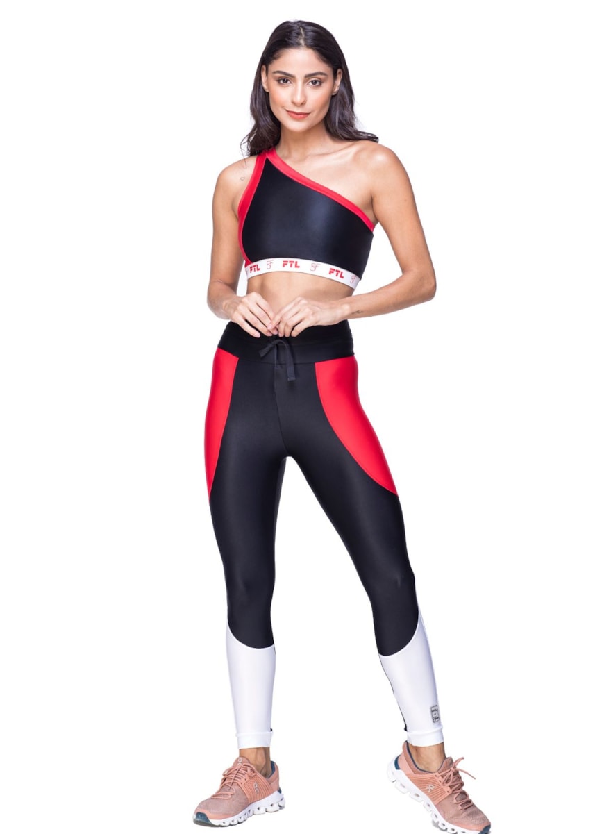 CALÇA LEGGING 7/8 SF VERMELHO