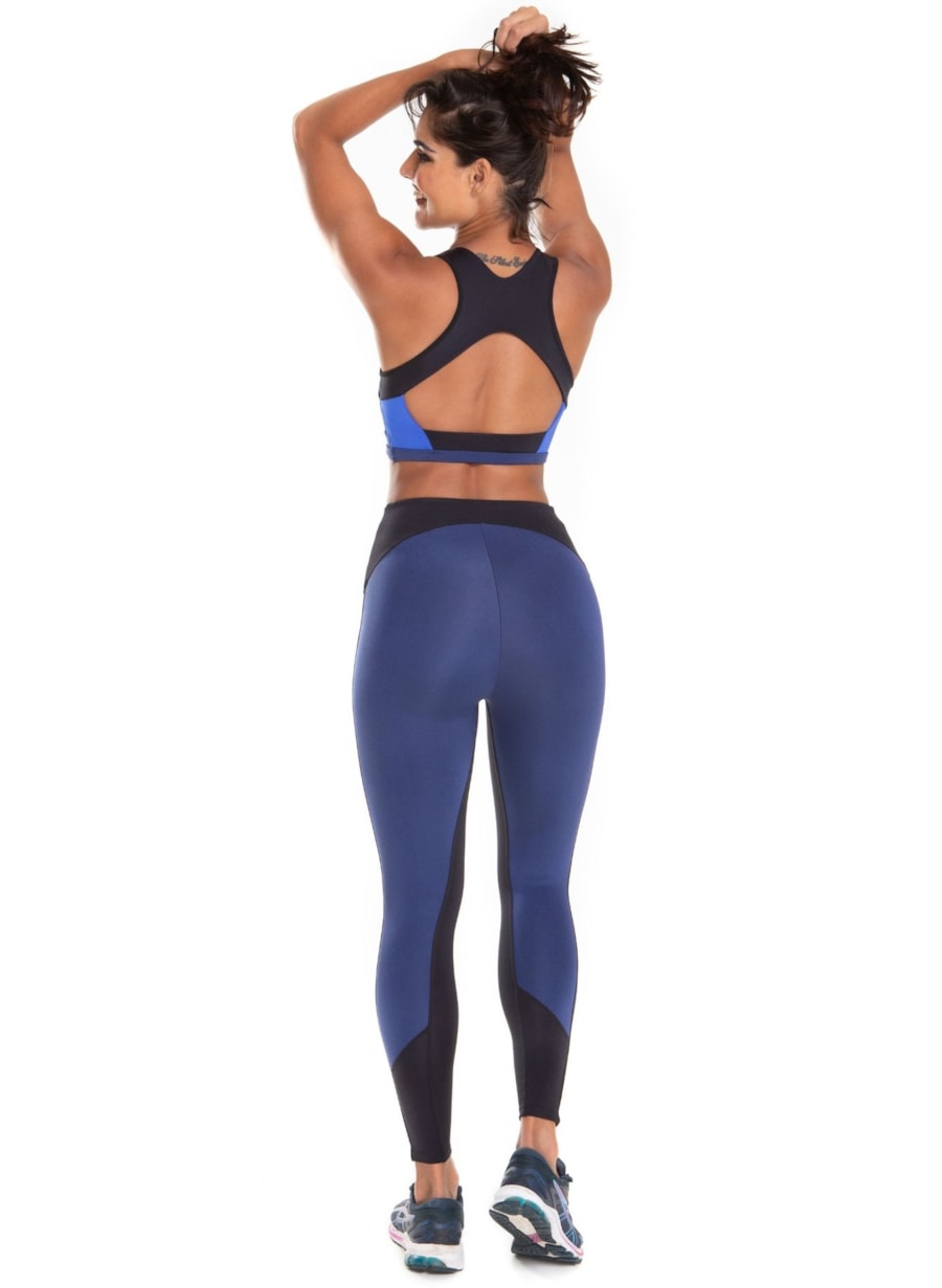 CALÇA LEGGING 7/8 VERO AZUL ROYAL / MARINHO