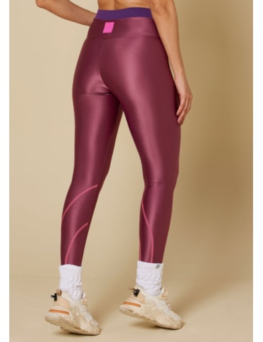 CALÇA LEGGING 7/8 VIAJES ROSA VIOLETA