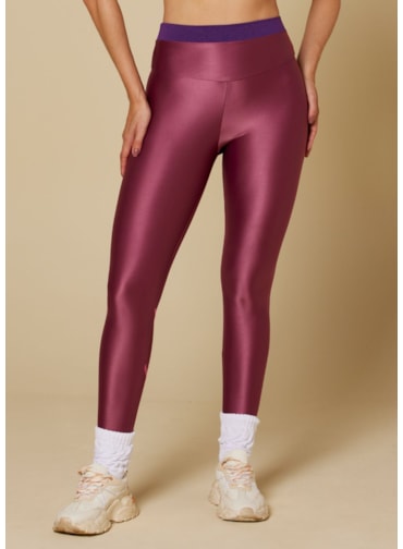 Produto CALÇA LEGGING 7/8 VIAJES ROSA VIOLETA