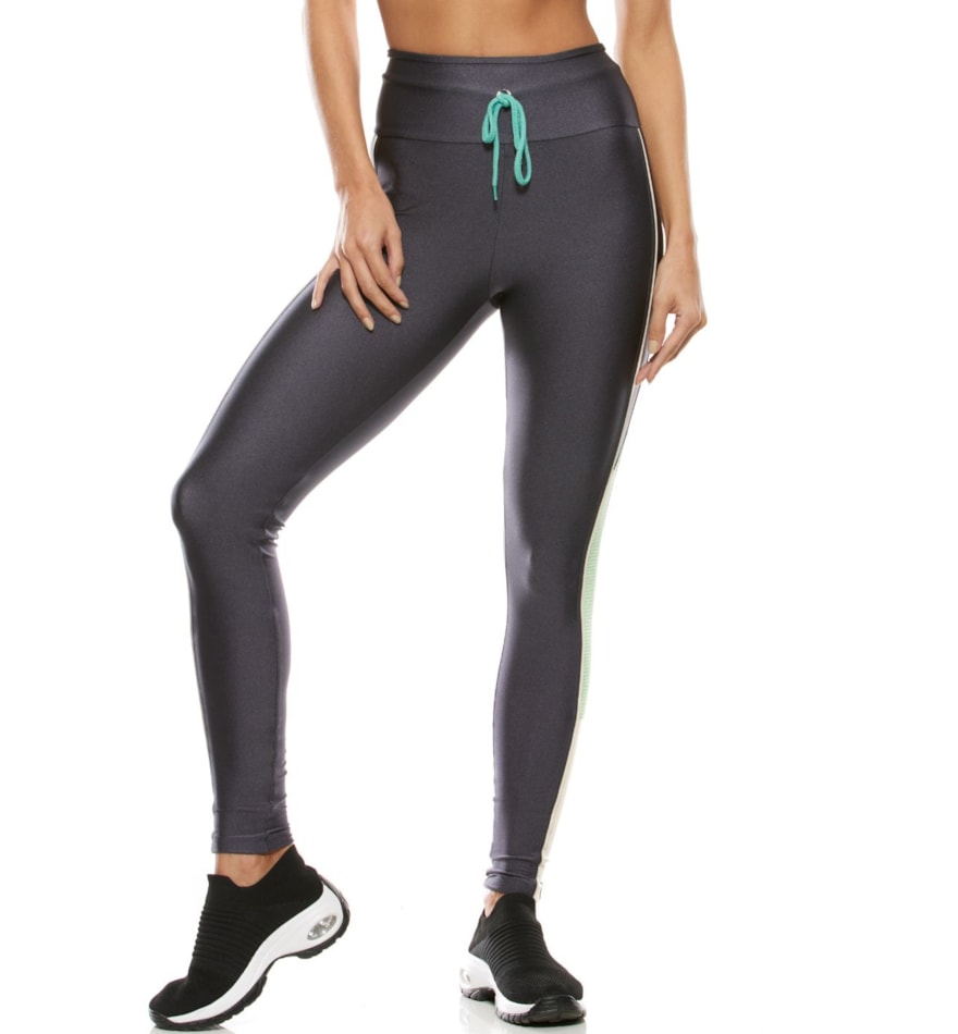 CALÇA LEGGING ACTION CINZA ESCURO