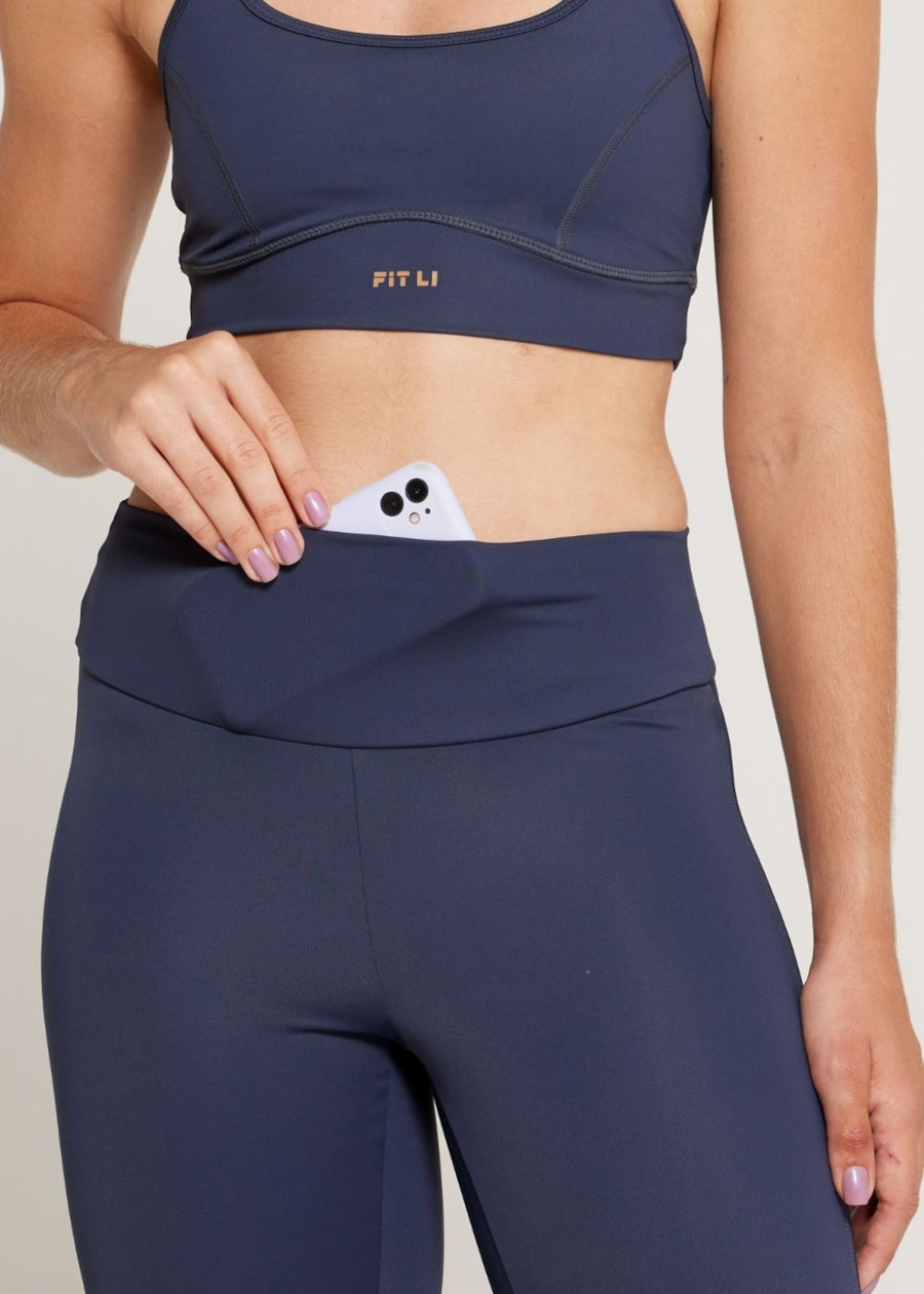 CALÇA LEGGING ADAPT AZUL MARINHO