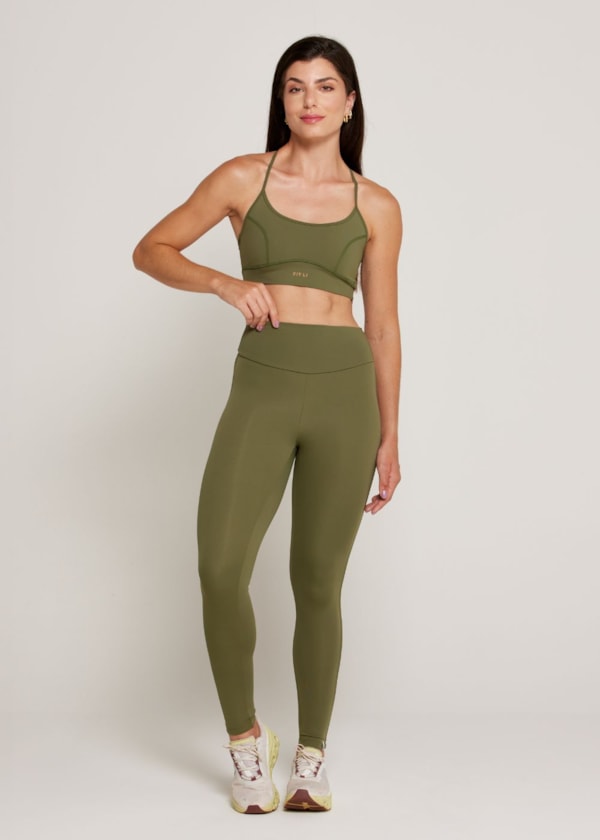 CALÇA LEGGING ADAPT VERDE MILITAR