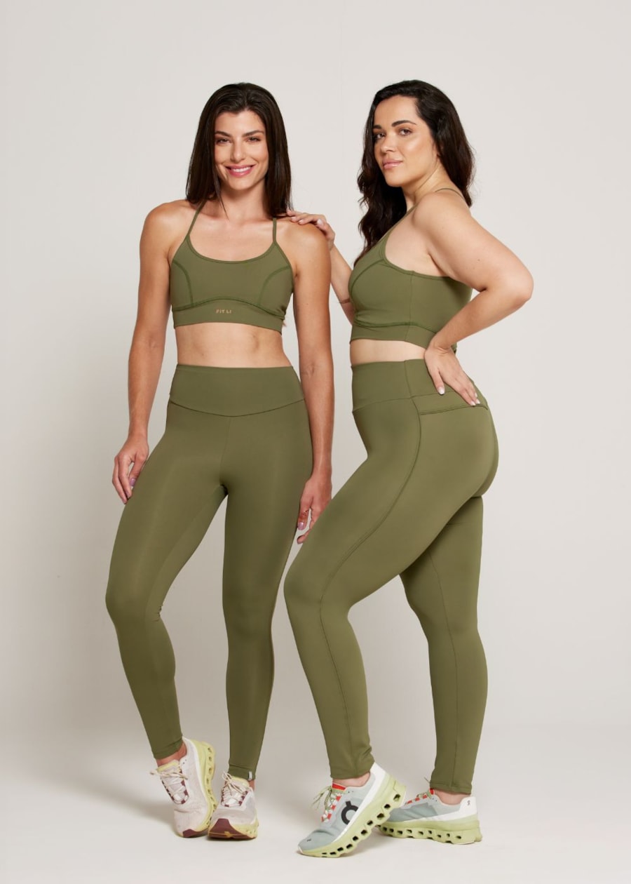 CALÇA LEGGING ADAPT VERDE MILITAR