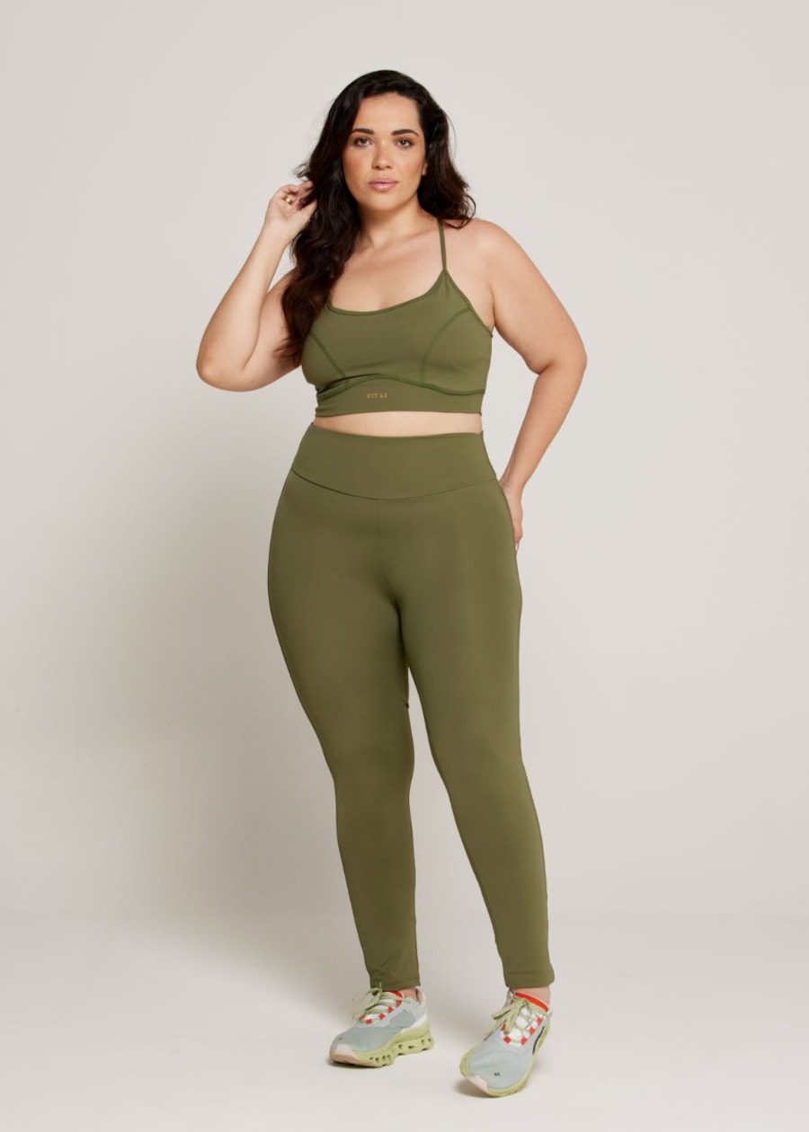 CALÇA LEGGING ADAPT VERDE MILITAR