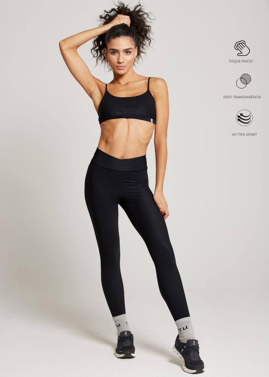 CALÇA LEGGING ALIVE TX PRETO