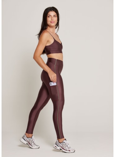 CALÇA LEGGING ATTRACT TRL MARROM