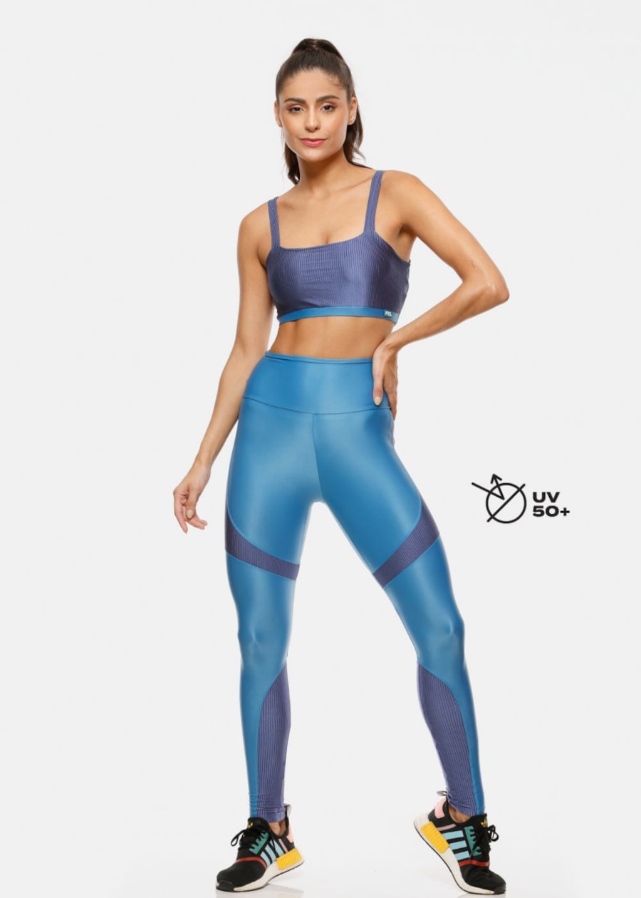 CALÇA LEGGING BALANCE AZUL CÉU