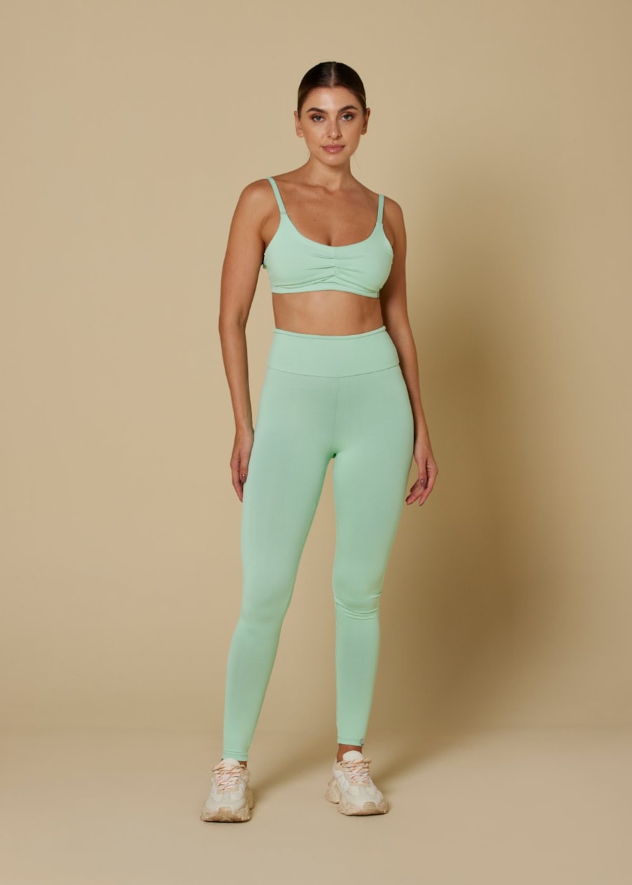 CALÇA LEGGING BASIC BLACKOUT VERDE ÁGUA