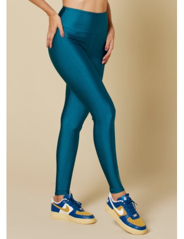 CALÇA LEGGING BASIC PLATINE AZUL