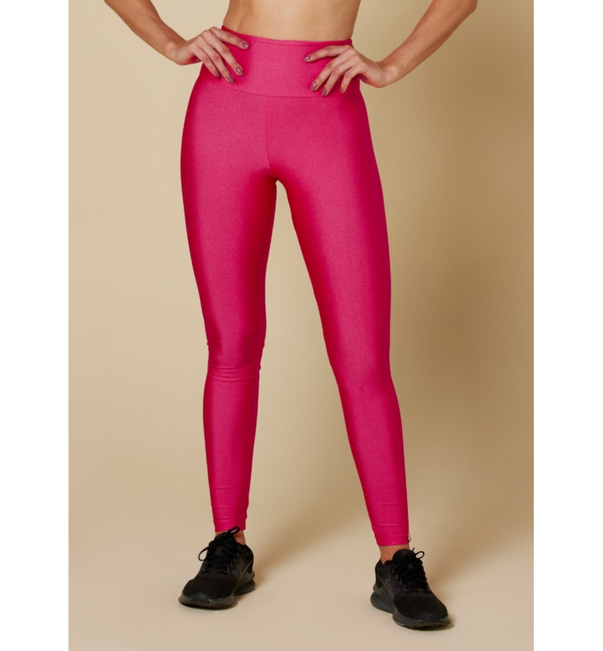 CALÇA LEGGING BASIC PLATINE ROSA PINK