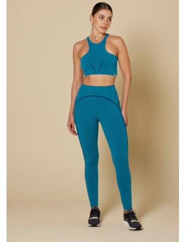 CALÇA LEGGING BESOS AZUL CÉU CALÇA LEGGING BESOS AZUL CÉU
