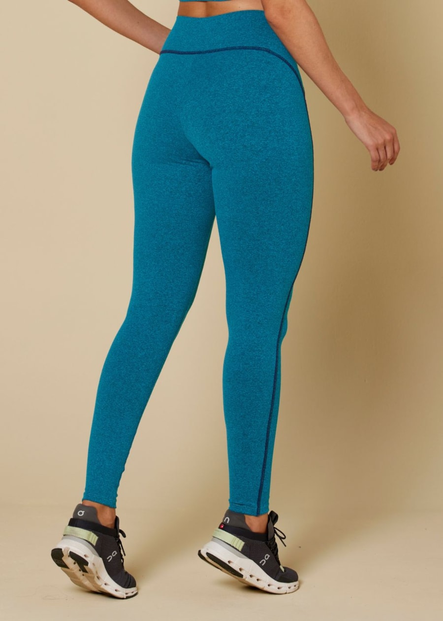 CALÇA LEGGING BESOS AZUL CÉU