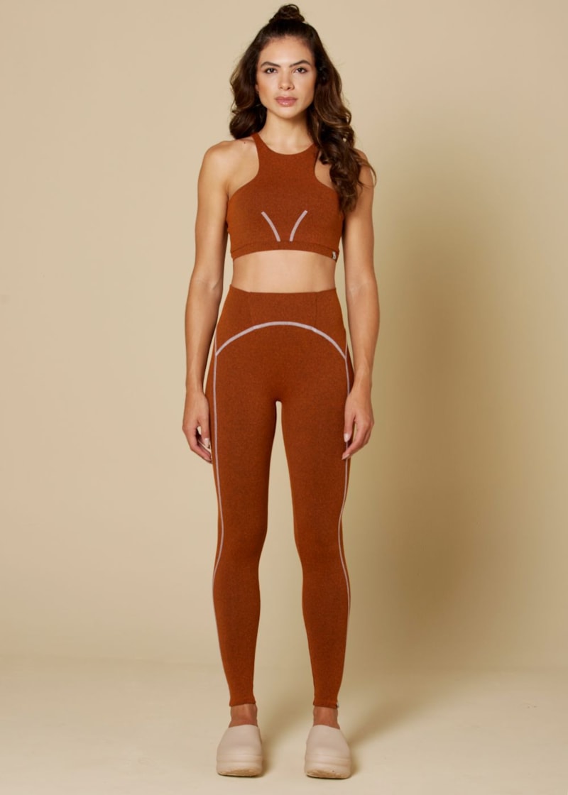 CALÇA LEGGING BESOS LARANJA