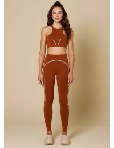 CALÇA LEGGING BESOS LARANJA CALÇA LEGGING BESOS LARANJA