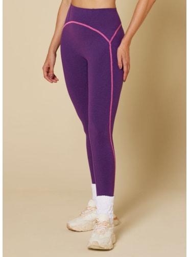 Produto CALÇA LEGGING BESOS ROXO ORQUIDEA