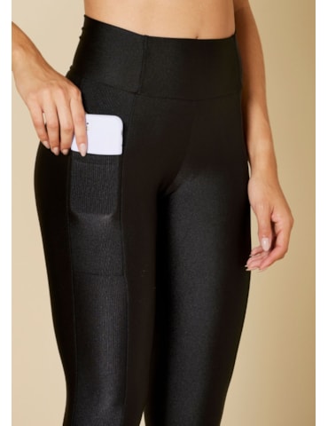 CALÇA LEGGING BOLSO LATERAL PERFECTO PRETO