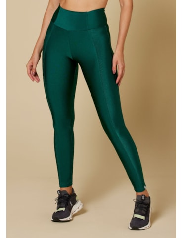 CALÇA LEGGING BOLSO LATERAL PERFECTO VERDE PETRÓLEO