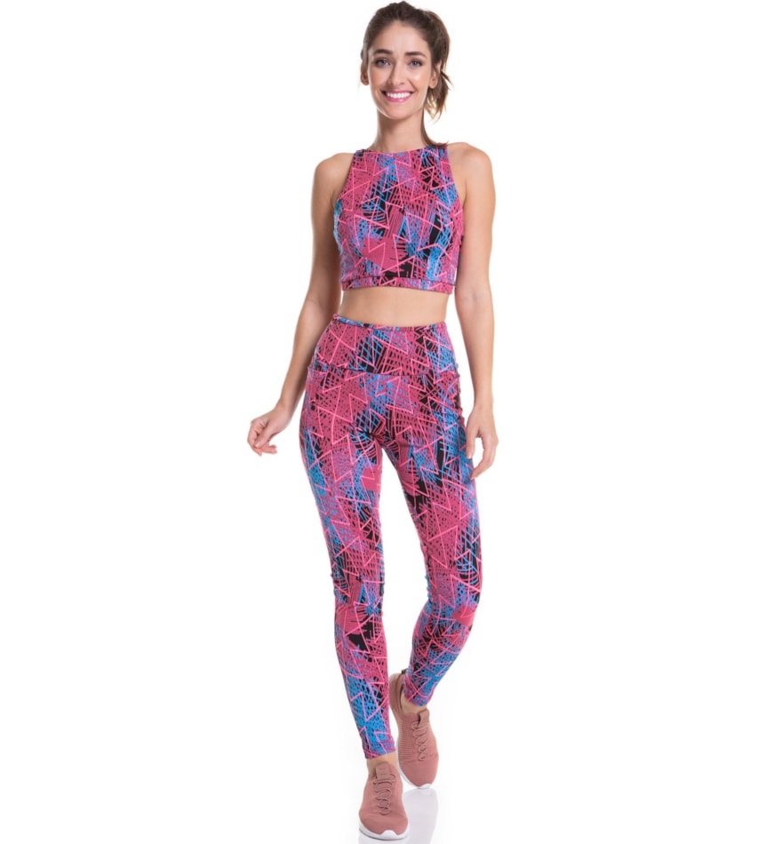 CALÇA LEGGING BRITNEY ROSA CALÇA LEGGING BRITNEY ROSA