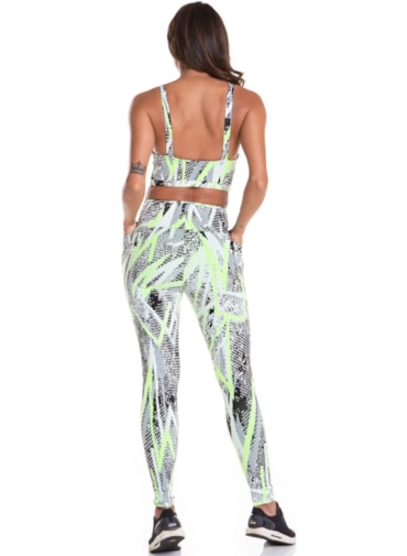 CALÇA LEGGING BRITNEY VERDE NEON