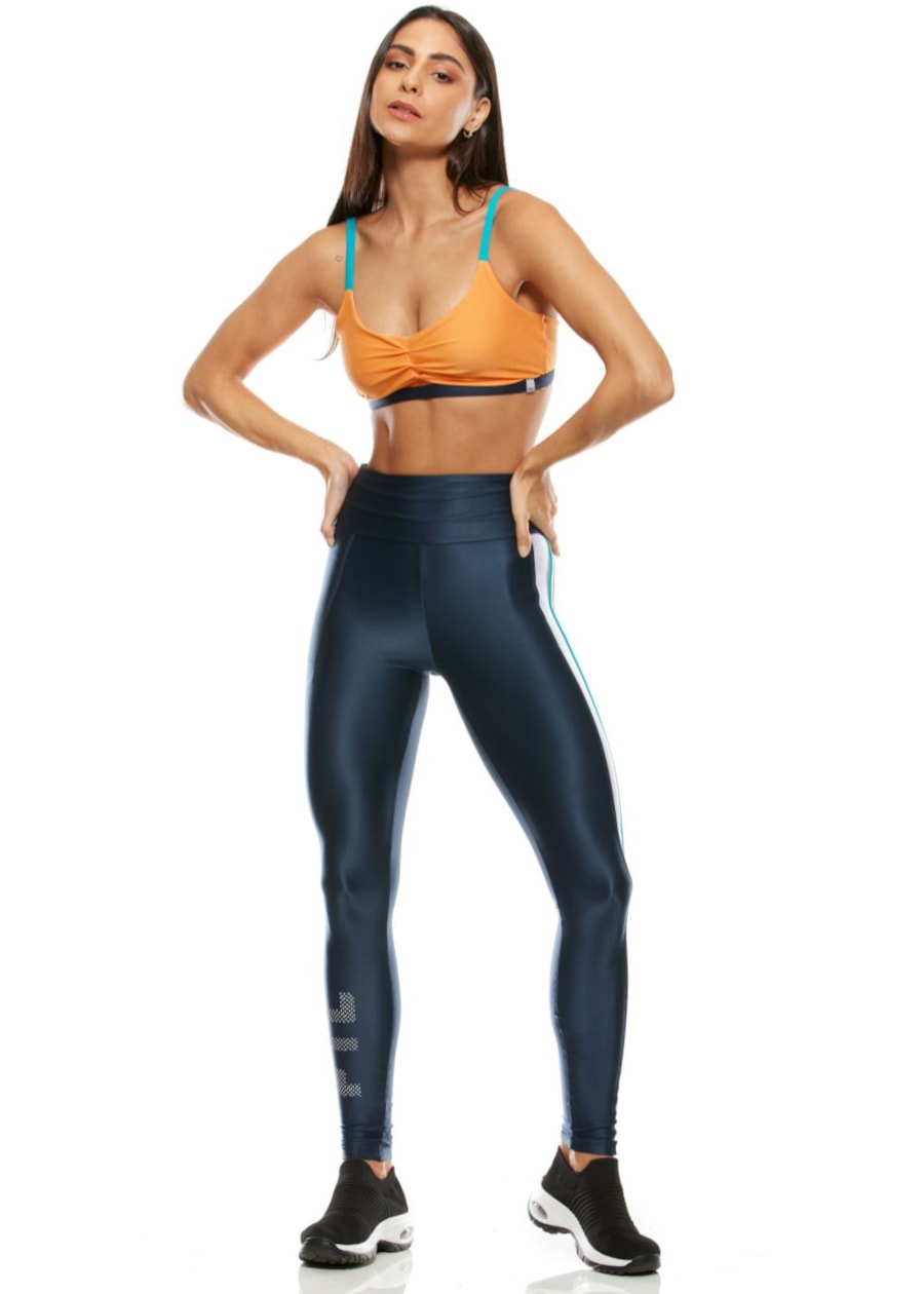 CALÇA LEGGING CALMA AZUL