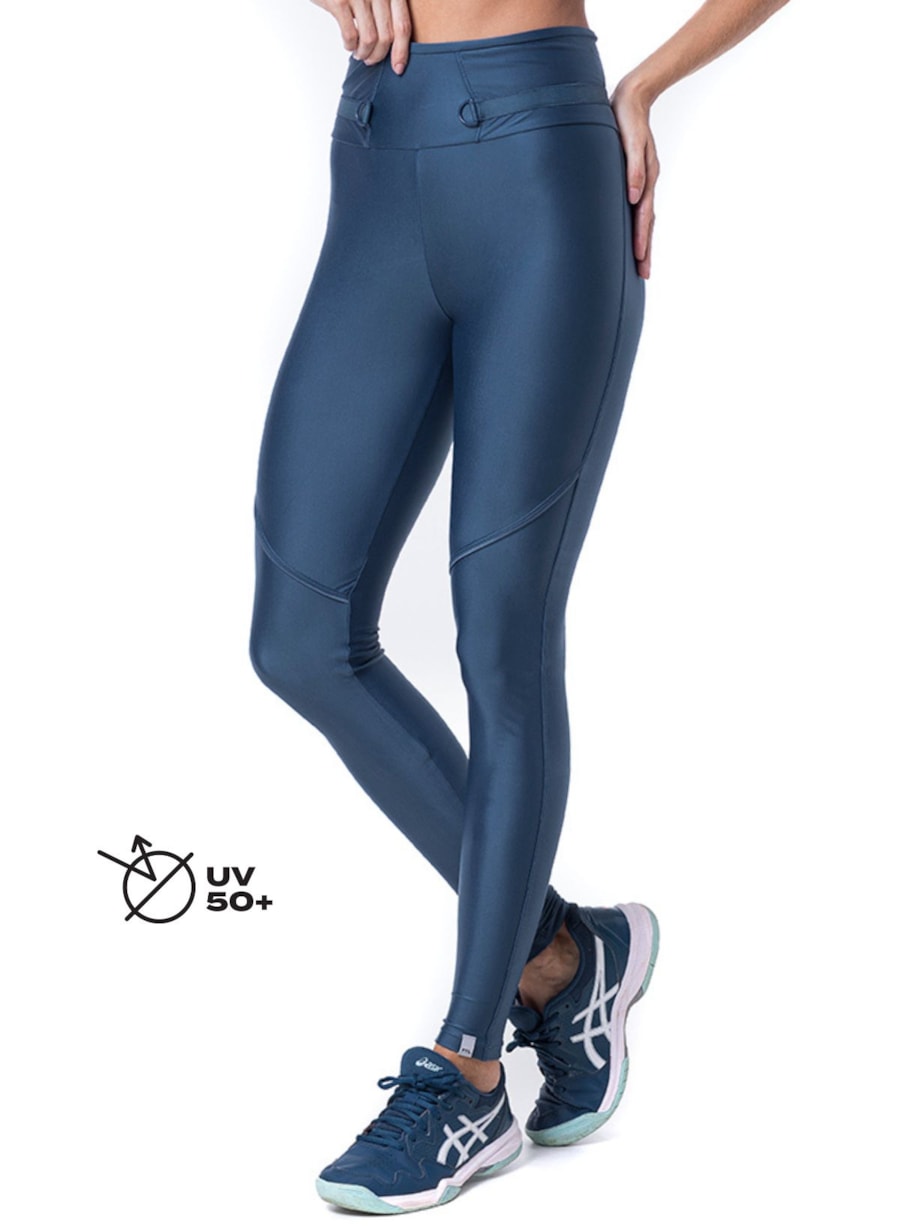 CALÇA LEGGING CAMP AZUL