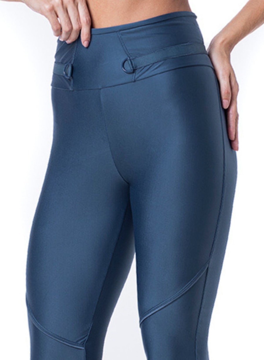 CALÇA LEGGING CAMP AZUL