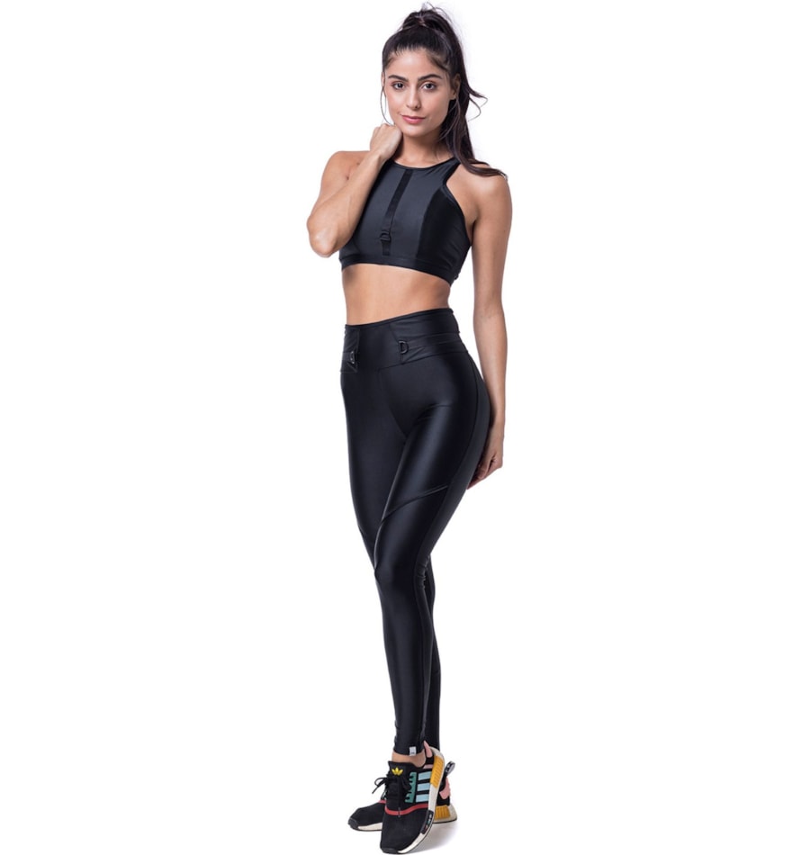 CALÇA LEGGING CAMP PRETO