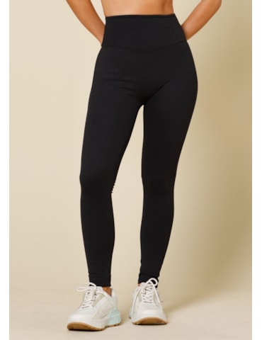 CALÇA LEGGING CANELADA MARÉ PRETO CALÇA LEGGING CANELADA MARÉ PRETO