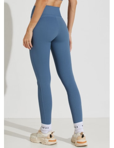 CALÇA LEGGING CANELADA RUE AZUL