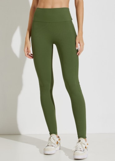 CALÇA LEGGING CANELADA RUE VERDE