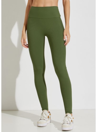 CALÇA LEGGING CANELADA RUE VERDE