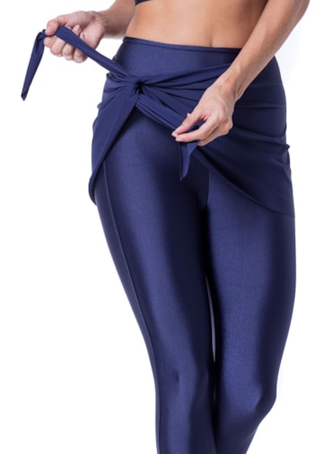 CALÇA LEGGING CAPRI BEAUTY AZUL MARINHO