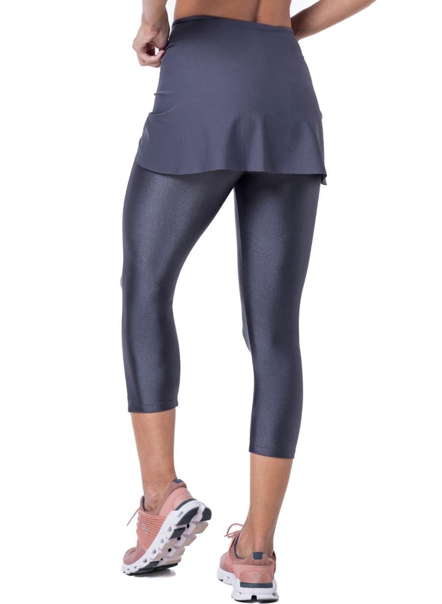 CALÇA LEGGING CAPRI BEAUTY GRAFITE