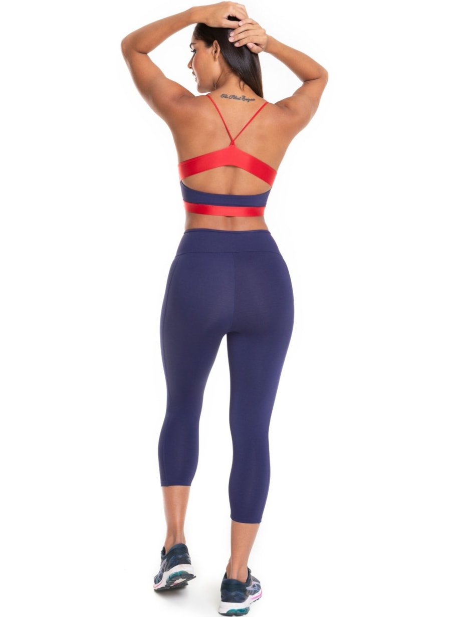 CALÇA LEGGING CAPRI IMPULSE AZUL MARINHO