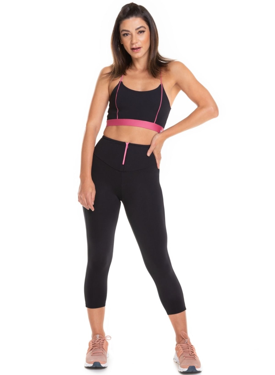 CALÇA LEGGING CAPRI IMPULSE PRETO