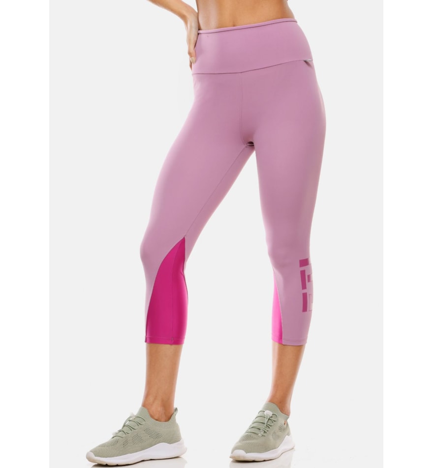 CALÇA LEGGING CAPRI TREND LAVANDA