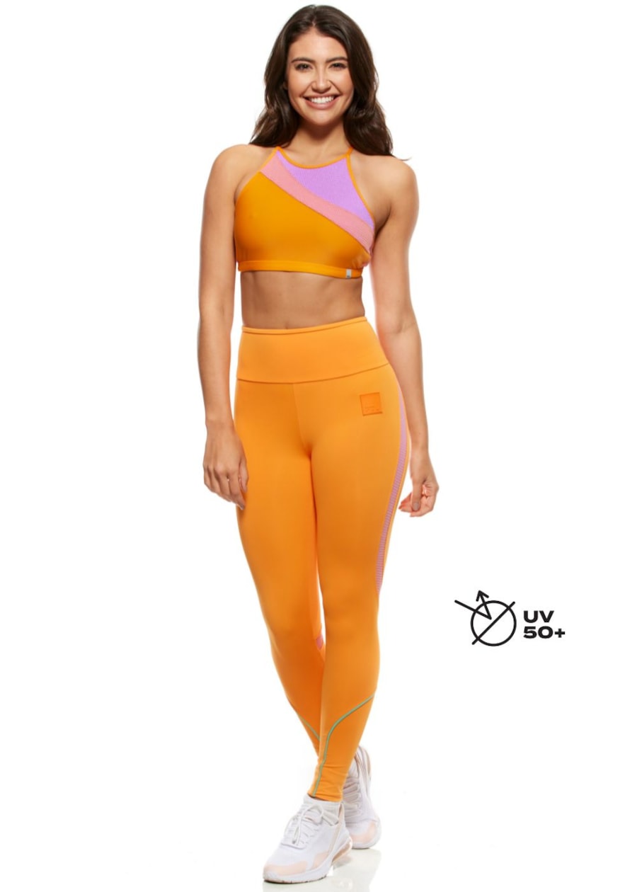 CALÇA LEGGING CHANGE LARANJA