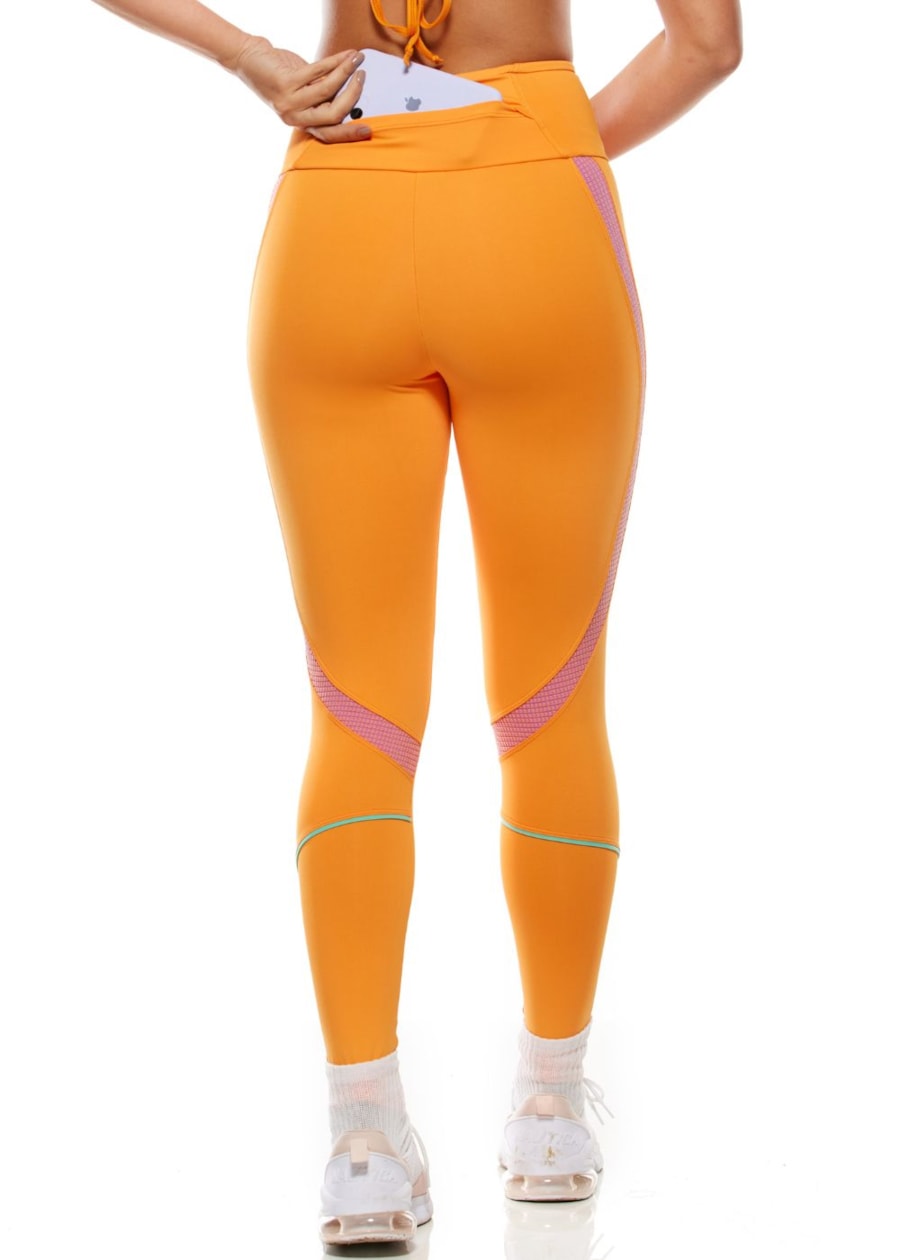CALÇA LEGGING CHANGE LARANJA