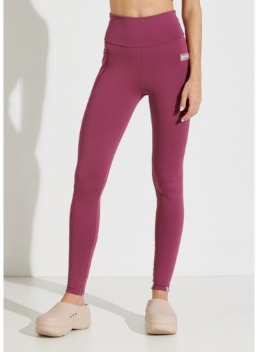 CALÇA LEGGING CINTURA ALTA PARIS LILÁS