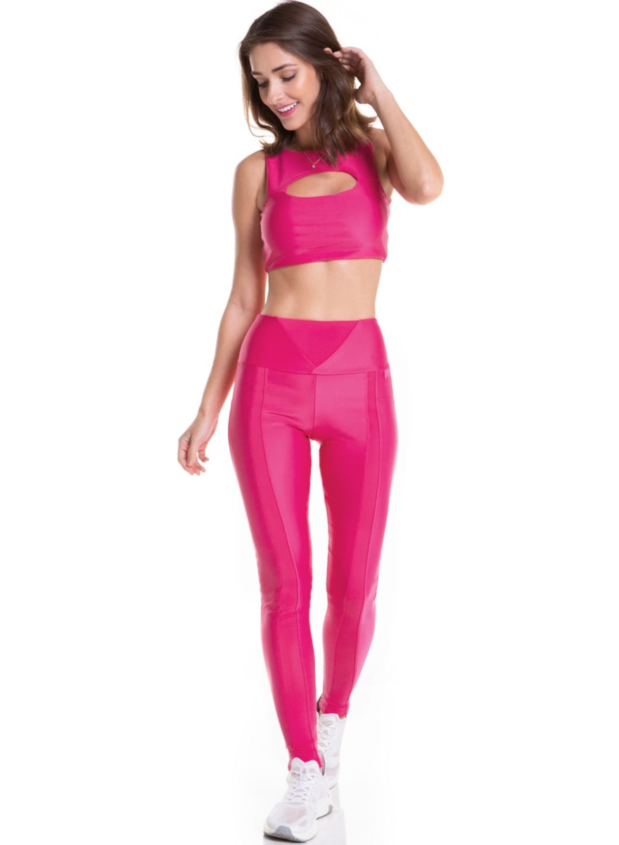 CALÇA LEGGING CITY PINK CALÇA LEGGING CITY PINK