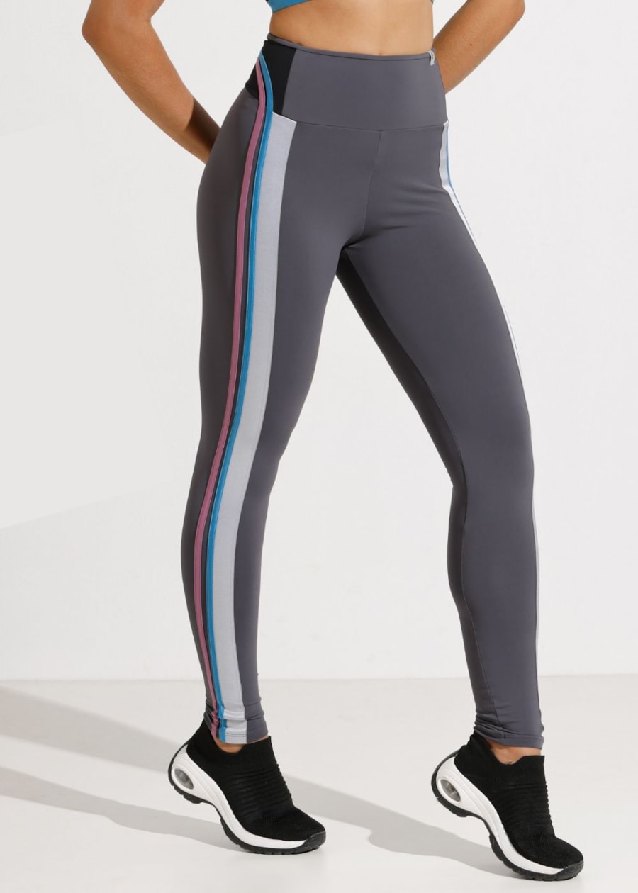 CALÇA LEGGING CLIMB GRAFITE