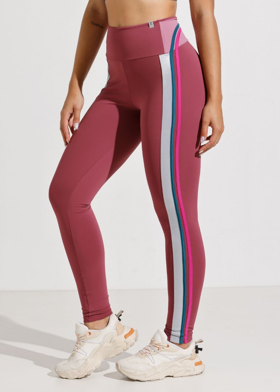 CALÇA LEGGING CLIMB ROSA VIOLETA