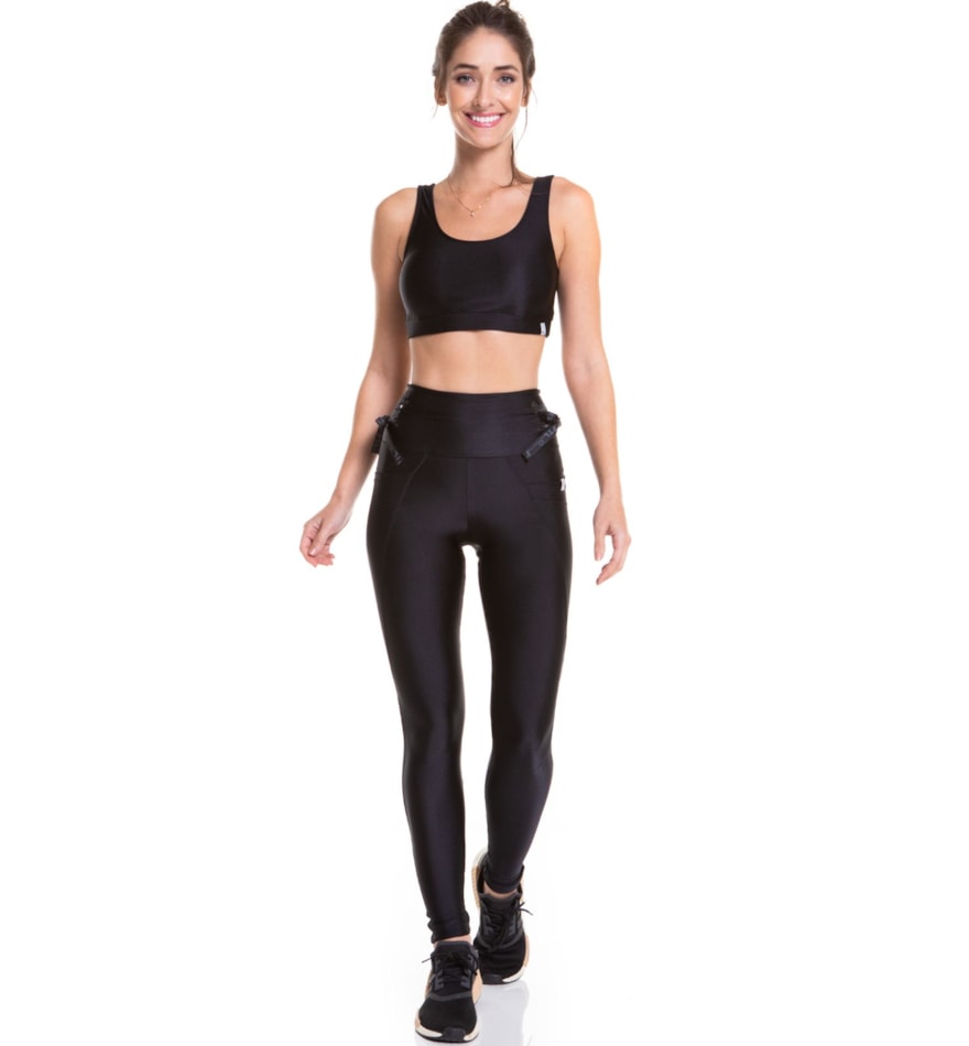CALÇA LEGGING CLUB PRETO CALÇA LEGGING CLUB PRETO
