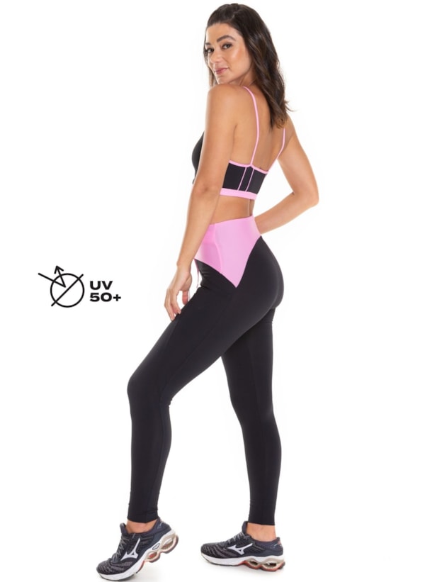 CALÇA LEGGING COM BOLSO ID. PRETO