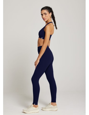 CALÇA LEGGING COM BOLSO NG AZUL MARINHO