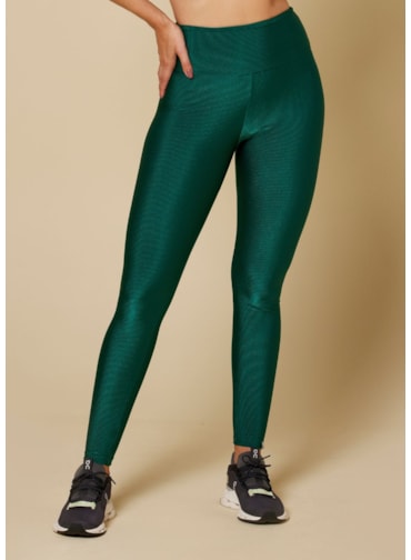 Produto CALÇA LEGGING COM TEXTURA E BOLSOS POEMA VERDE PETRÓLEO