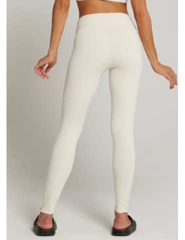 CALÇA LEGGING COM TEXTURA MOOD JQ OFF WHITE